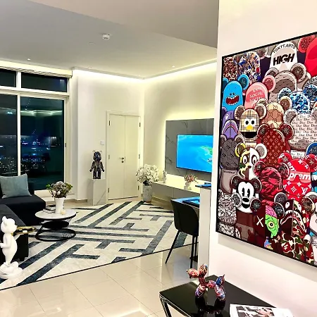 Luxury-Designer 1 Bedroom Sea View Dubai Exterior foto